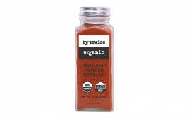 Bytewise Organic Red Chilli Powder Regular   Bottle  228 grams